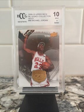 Michael Jordan 2009-10 Upper Deck MJ Legacy Collection Gold #48  Mint 10
